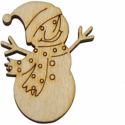 Dreweks Holzhandwerksdekoration Zahl 3.8x3.1cm (Verschiedene Designs)