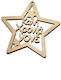 Woodseason Wooden Stars