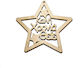 Woodseason Wooden Stars 1pcs (Various Designs)