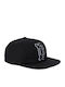 Union Springs Jockey mit geradem Schirm Schwarz