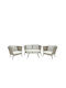 Artekko Garden & Outdoor Furniture Sets Living Room Set 4 Pieces with Pillows