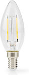 Nedis LED Lampen für Fassung E14 Warmes Weiß 806lm 1Stück