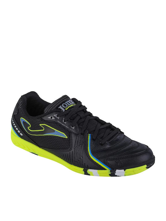 Joma Dribling Ποδοσφαιρικά Παπούτσια Σάλας IN Μαύρα