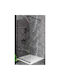 Orabella Serena Διαχωριστικό Ντουζιέρας 60x200cm Clean Glass Black Matt