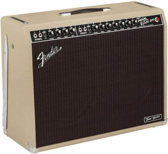 Fender Tone Master Twin Reverb Blonde Combo Amplificator Chitară electrică 2 x 12" 200W Bej