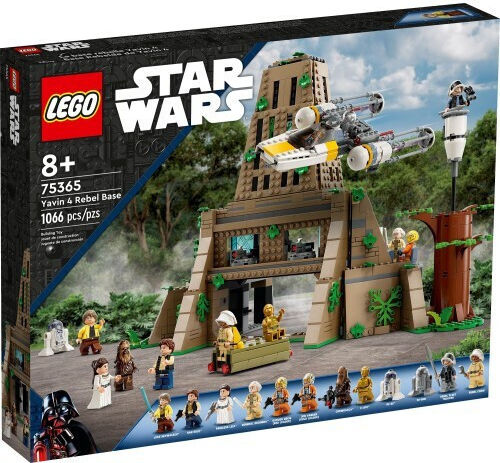 LEGO Star Wars Yavin 4 Rebel Base For 8+ Years