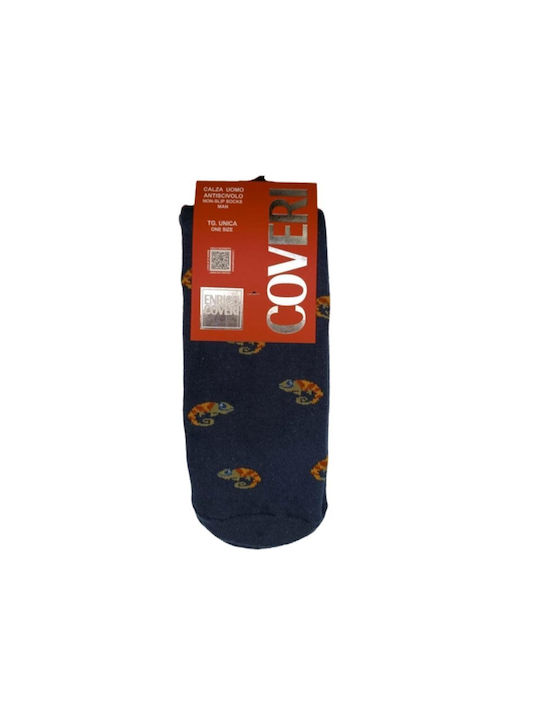 Enrico Coveri Men's Socks Blue