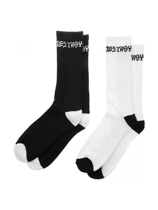 Thrasher Ανδρικές Κάλτσες Μαύρες 2Pack