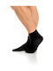 Inizio Men's Solid Color Socks Black