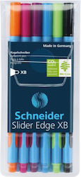 Schneider Stift Kugelschreiber 1.4mm mit Mehrfarbig Tinte 6Stück