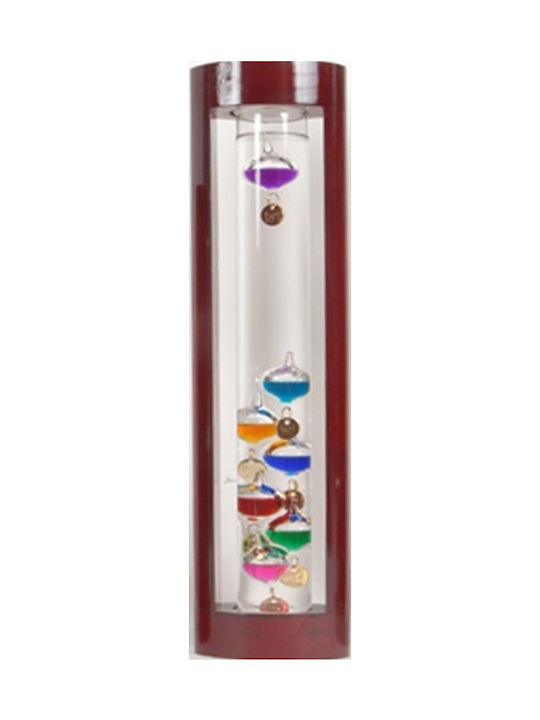 Galileo Termometrul lui Galileo pentru Accesorii de Decor pentru Birou din Lemn