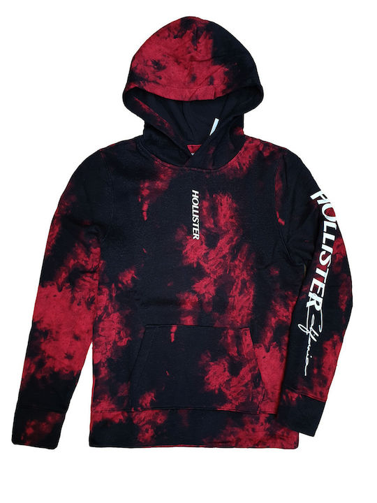 Hollister Sweatshirt mit Kapuze Schwarz 322-221-1518-900 Skroutz