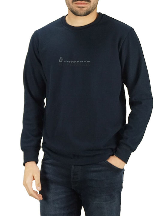 Everbest Herren Sweatshirt Marineblau