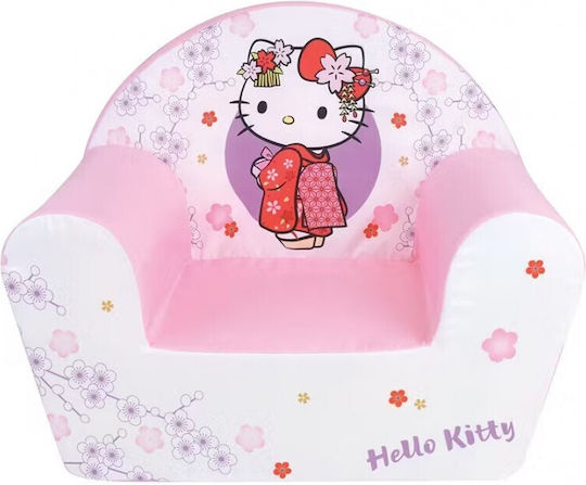 Παιδική Πολυθρόνα Hello Kitty Ροζ 52x33x42εκ.