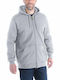 Hooded Gray Cardigan