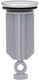 Vinzia Fratelli Plastic Cap Sink with Output 39.5mm Silver