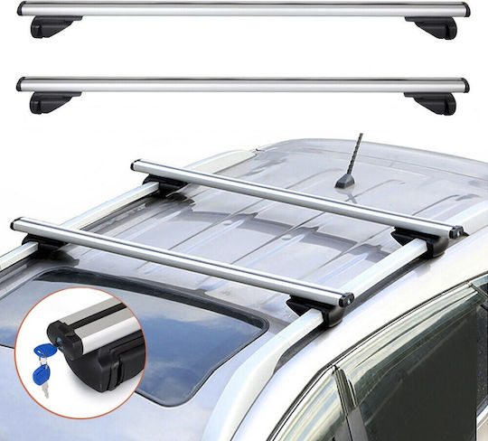 120cm. (with Roof Rack Legs) Silver