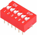 Haitronic Dip Switch (HS4468-6)