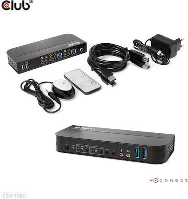 Club3D KVM & Data Switch