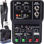 DNA Consolă Analogică 2 Canale / 1 Intrare XLR