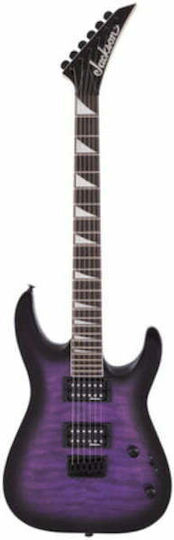 Jackson DKA Електрическа Китара Stratocaster с HH Конфигурация на Пикапите Transparent Purple Burst