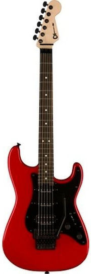Charvel Pro-Mod So-Cal Електрическа Китара Stratocaster с HSS Конфигурация на Пикапите Червено