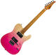Jet Guitars JET Ηλεκτρική Κιθάρα T Style με HH Διάταξη Μαγνητών Ροζ με Θήκη