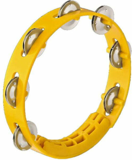 Nino Percussion ABS Galben Plastic cu o singură serie de zilii