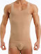 Men's Sleeveless Undershirt Beige
