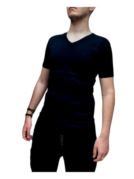 Triu**n** De Corp Pentru Bărbați Mâneca Scurta În Culoare Full Face Negru