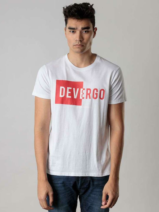 Devergo Men's Short Sleeve T-shirt White