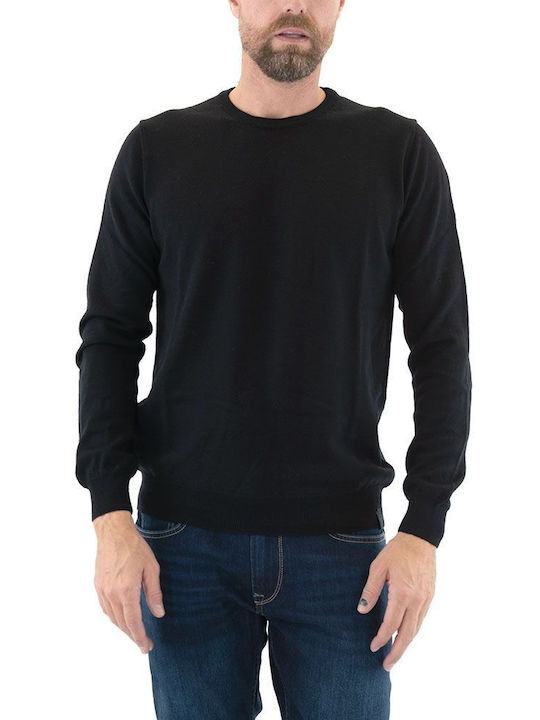 North Sails Men's Long Sleeve Sweater Black