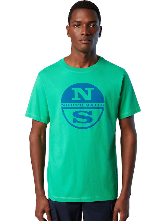 North Sails T-shirt Πράσινο