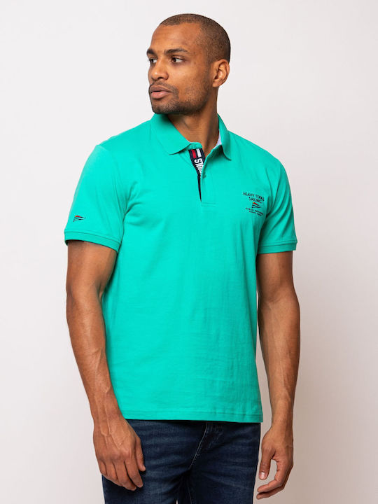 Heavy Tools Polo Μπλούζα Κοντομάνικη Πράσινη