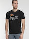 T-shirt Μαύρο
