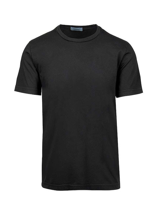 Crossley T-shirt Bărbătesc cu Mânecă Scurtă Negru