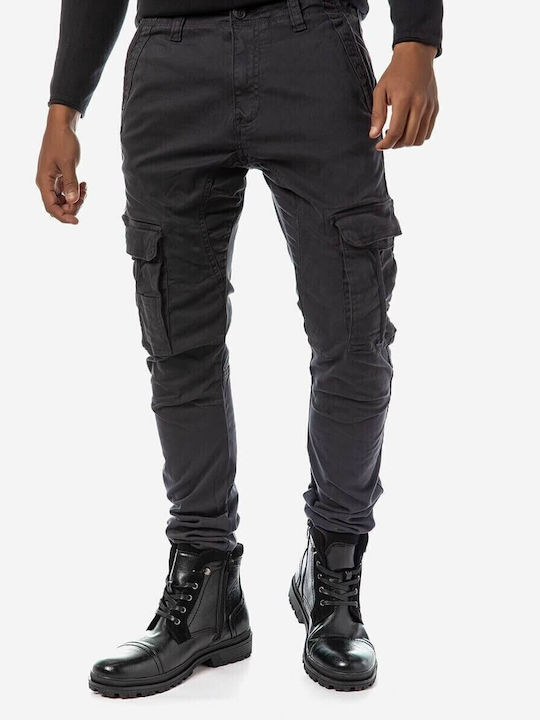 Camaro Trousers Cargo Elastic Gray