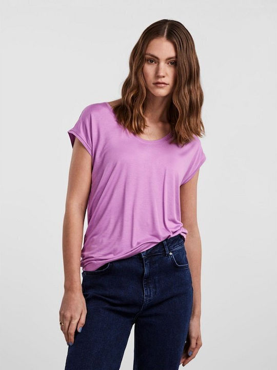 Pieces Damen T-Shirt Rosa