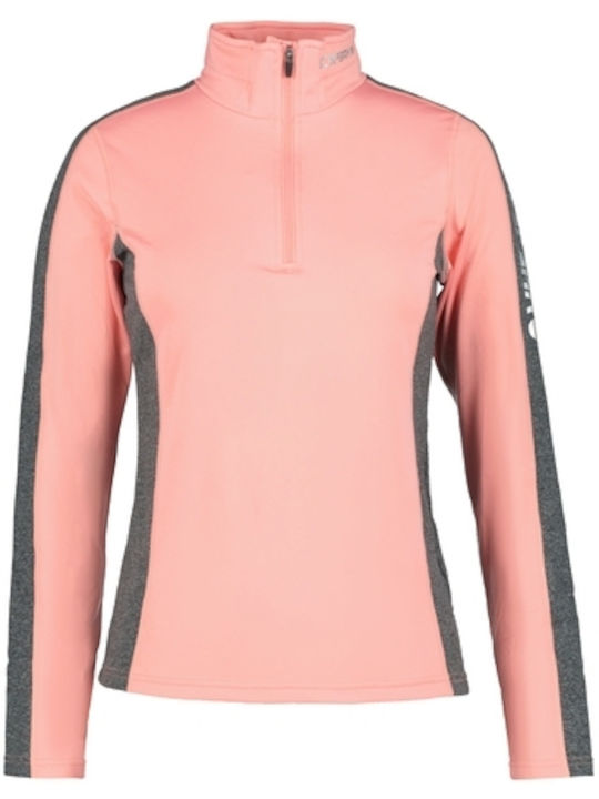 Icepeak Damen Sportliches Bluse Langärmelig Rosa