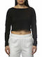 Women's Blouse Short Sleeve Black