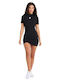 Sik Silk Summer Mini T-Shirt Dress Black