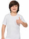 Jokers Kids Tank Top Short-sleeved White 1pcs