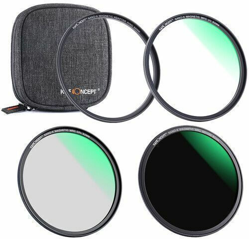 K&F Concept Set de filtre UV Cu diametrul 55mm pentru obiective foto