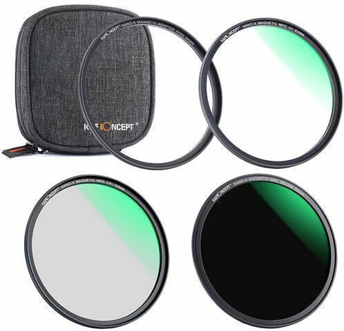 K&F Concept Set de filtre UV Cu diametrul 67mm pentru obiective foto