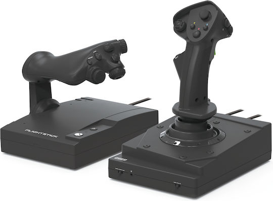 Hori Flight Stick Джойстик С Кабел Съвместим с PC / Xbox One