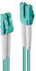 Lindy Optical Fiber Cable 5m Turquoise