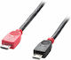Lindy Μετατροπέας micro USB / mini USB male σε micro USB / mini USB female 1τμχ 31759