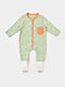 Biorganic Baby Bodysuit Long-Sleeved Green