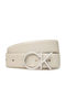 RE-Lock Leder Damen Gürtel Beige