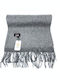 Legend Accessories Men's Wool Scarf Gray